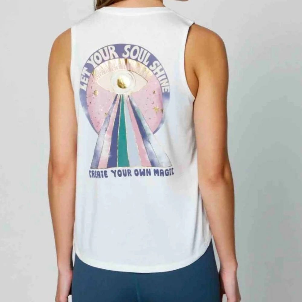 Spiritual Gangster LET YOUR SOUL SHINE Tank